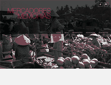 Tablet Screenshot of mercadoresdememorias.com